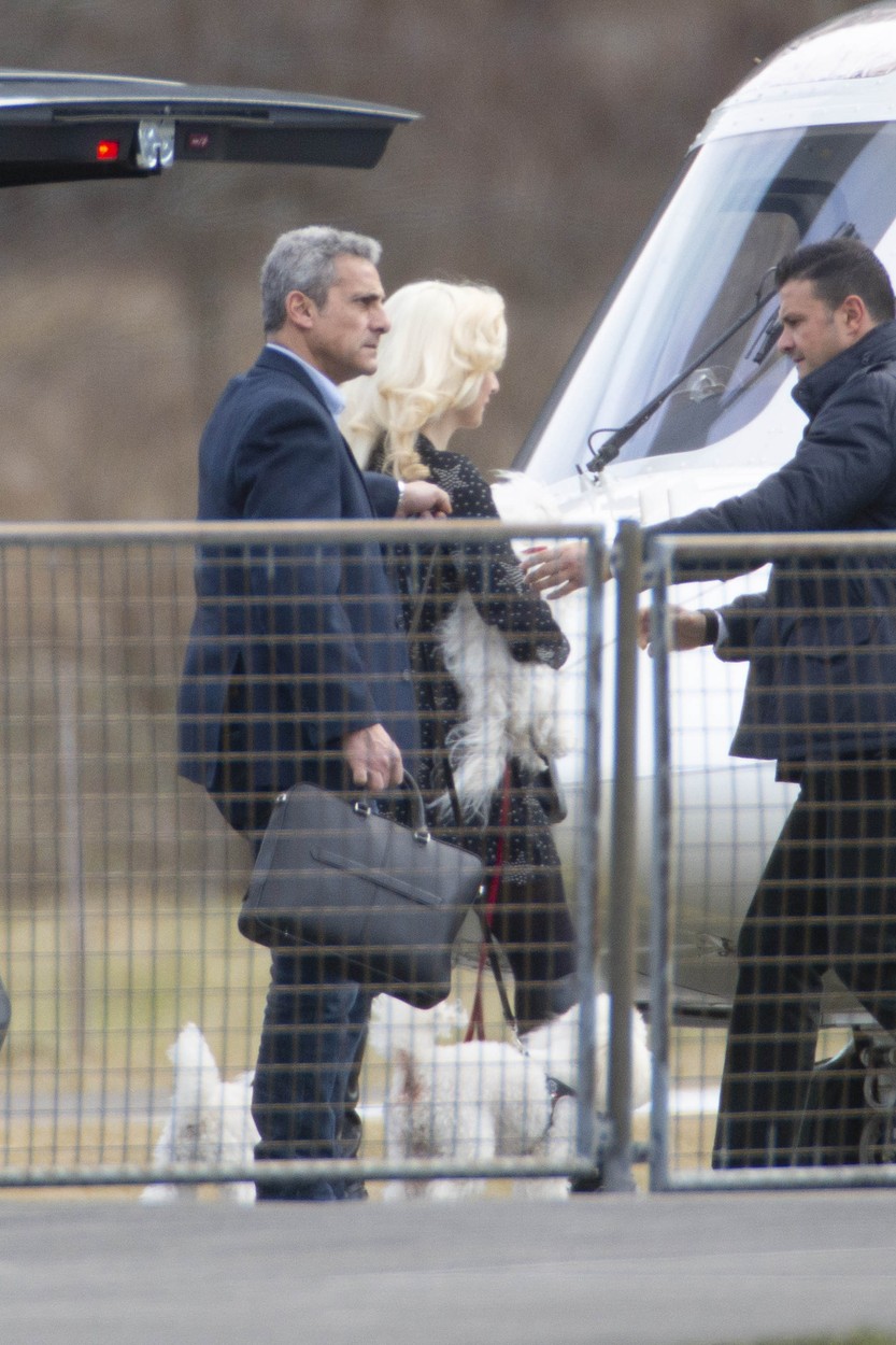 EXCLUSIVE: Silvio Berlusconi (83)  spotted departing Grand Resort in Bad Ragaz in helicopter with new rumored girl-fried Marta Fascina (30) and his brother Paolo Berlusconi.
21 Mar 2020,Image: 503635506, License: Rights-managed, Restrictions: NO Italy, Model Release: no, Credit line: MEGA / The Mega Agency / Profimedia
